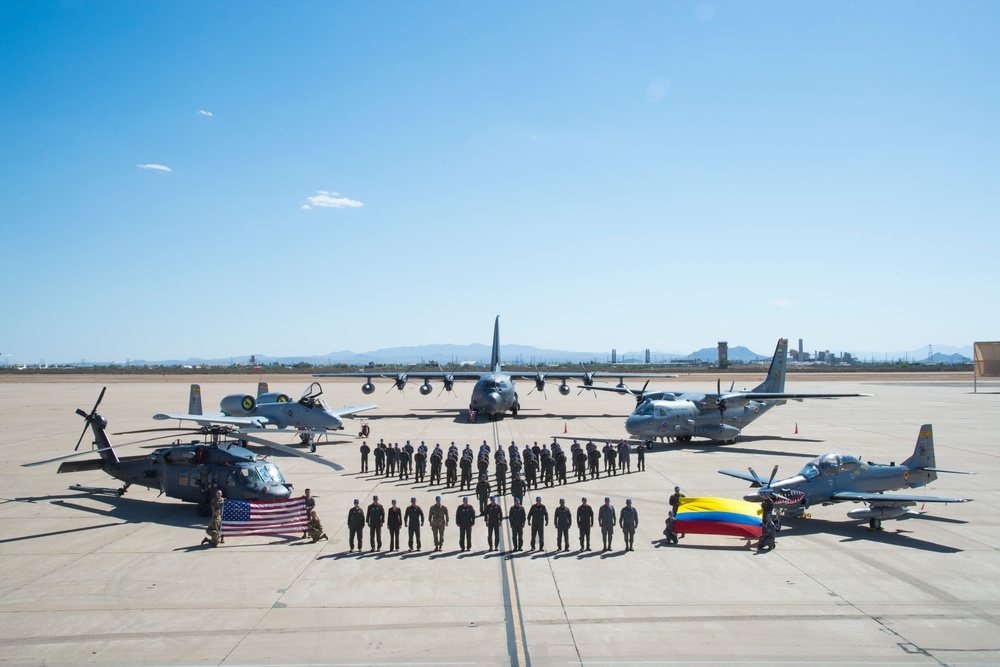 Colombian Air Force participates in Red Flag Rescue