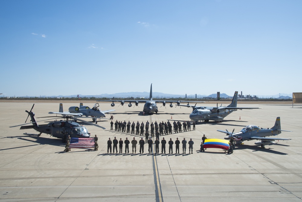 Colombian Air Force participates in Red Flag Rescue