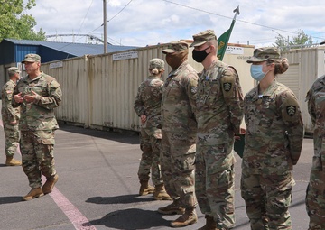 Nevada National Guard shows appreciation to Oregon Guard for inauguration support