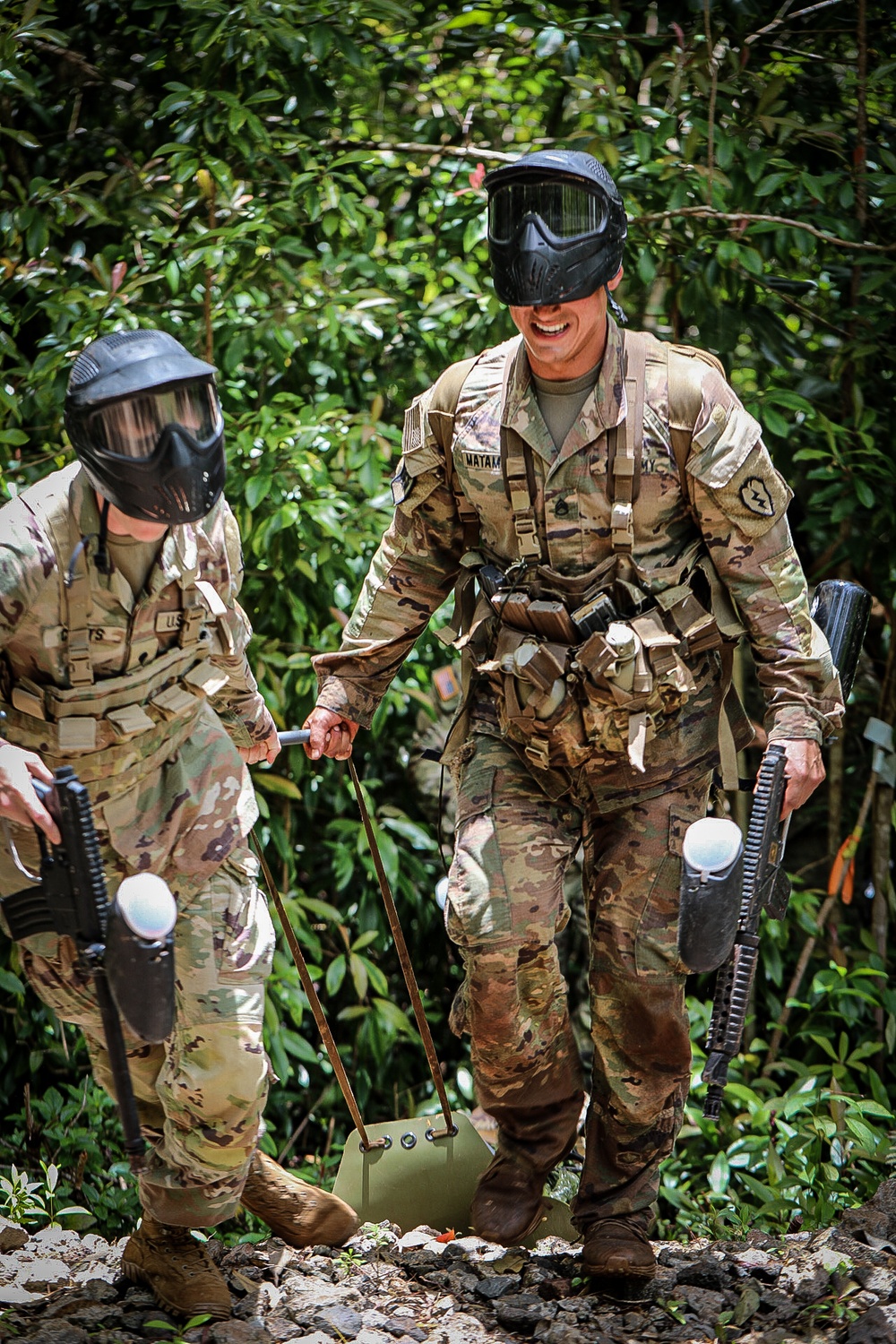 25th Infantry Division compete in the Best Medic Competition