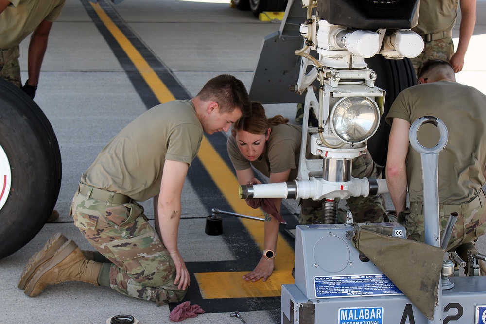 KC-135 Tire Change