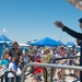 U.S. Air Force Thunderbird pilot conducts meet-and-greet