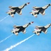 Thunderbirds perform at Sound of Speed Air Show