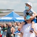 The community gathers to watch the Sound of Speed Airshow