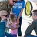 The community gathers to watch the Sound of Speed Airshow