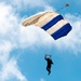 U.S. Air Force Academy parachute team performs at Sound of Speed Airshow