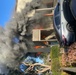 163d ATKW Airman Evacuates Burning Building