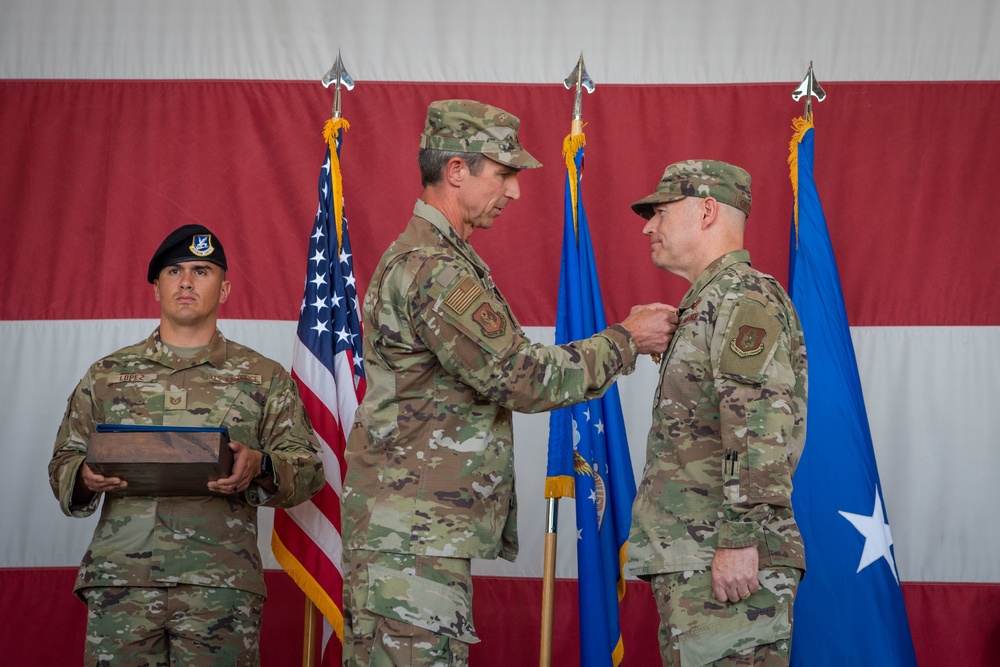 A Commanders hardest task: 944th FW Greenwald relinquishes command to Van Brunt