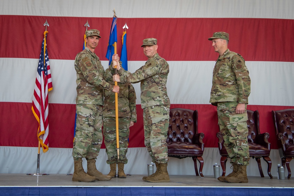 A Commanders hardest task: 944th FW Greenwald relinquishes command to Van Brunt