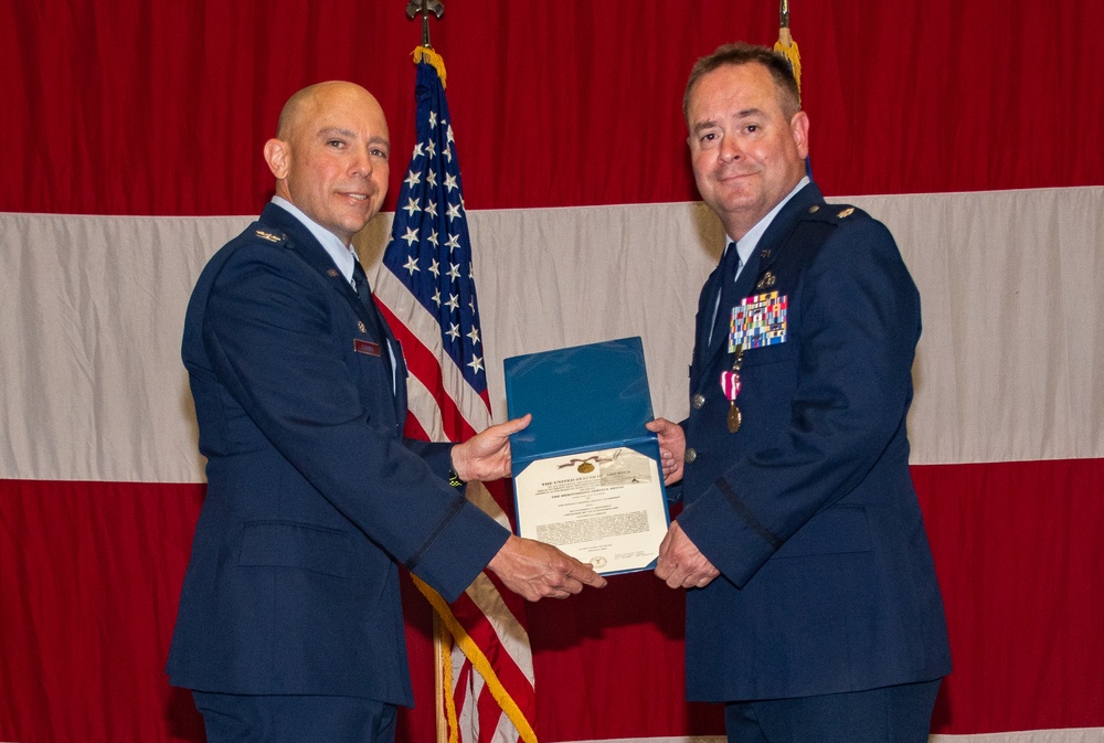 Lt. Col. Brian Gunderson receives Meritorious Service Medal