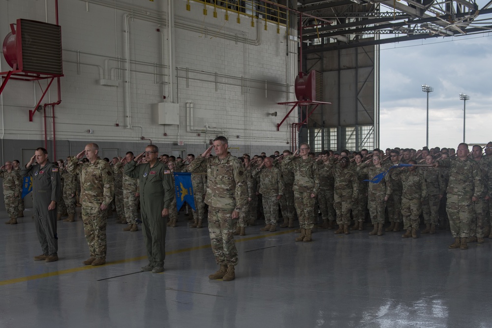 121st ARW Change of Command