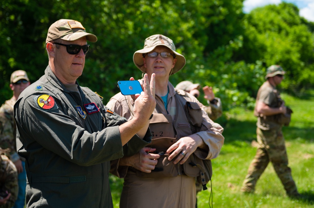 Aircrew conduct Survival, Evasion, Resistance and Escape training