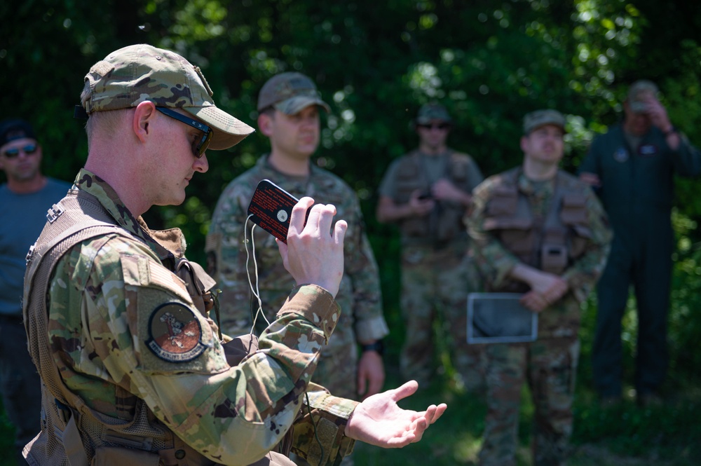 Aircrew conduct Survival, Evasion, Resistance and Escape training