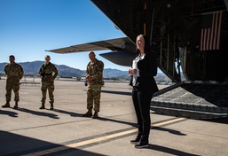 152nd Maintenance Squadron Swears in Newest Honorary Commander