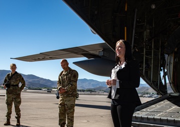 152nd Maintenance Squadron Swears in Newest Honorary Commander
