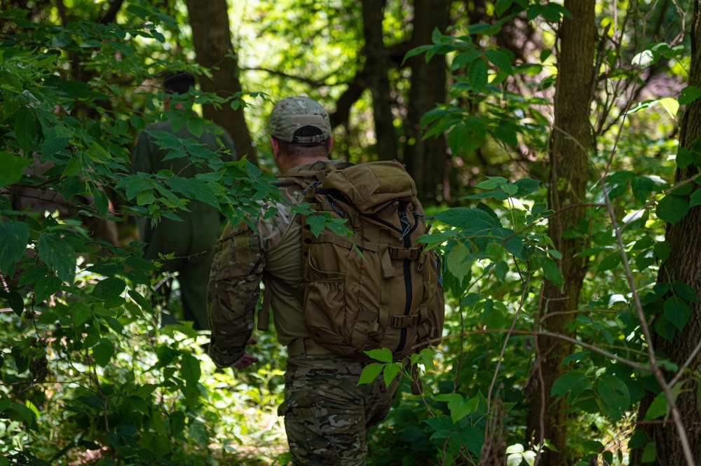 Aircrew conduct Survival, Evasion, Resistance and Escape training