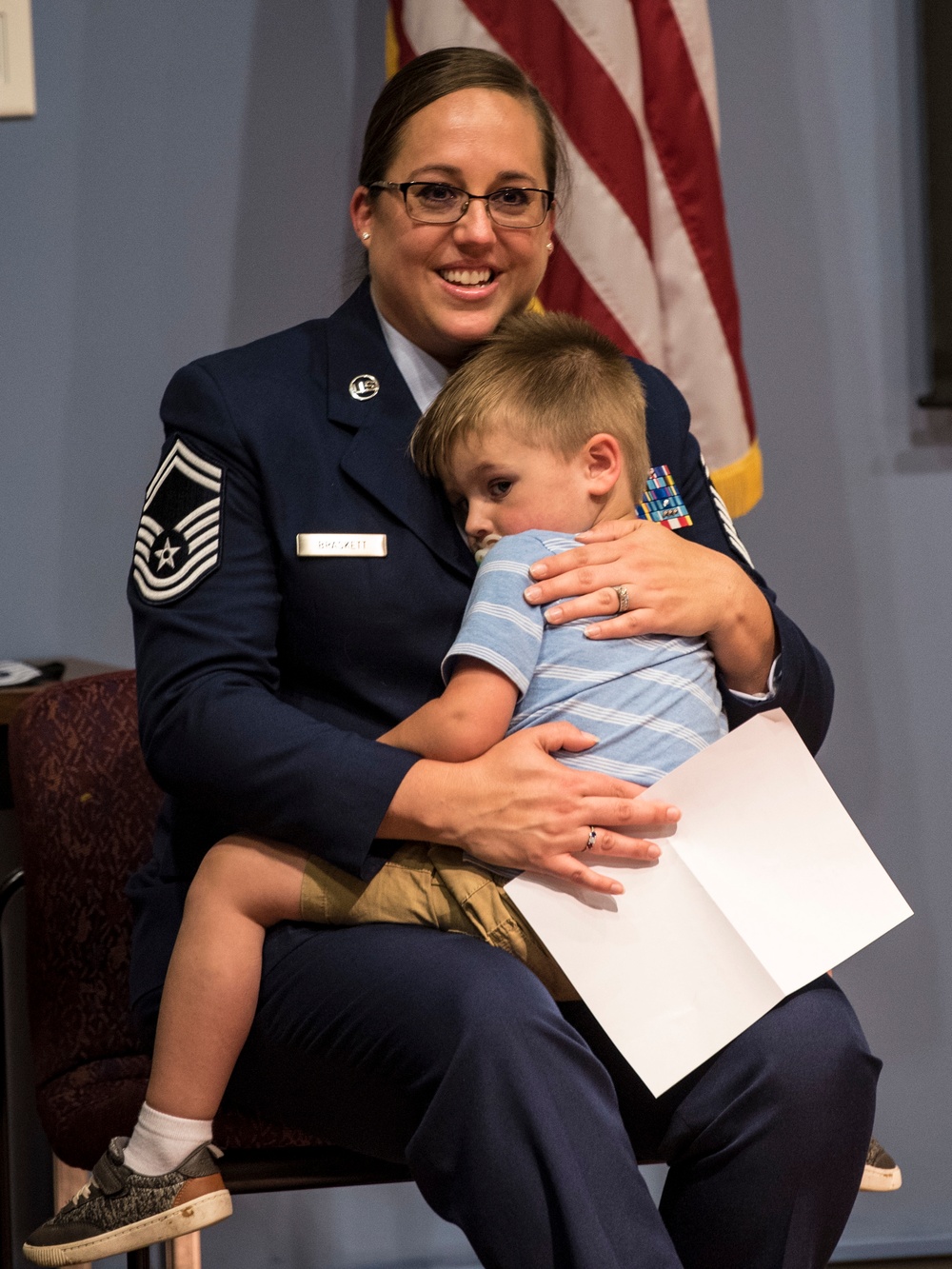 CMSgt Jennifer Braskett Promotion