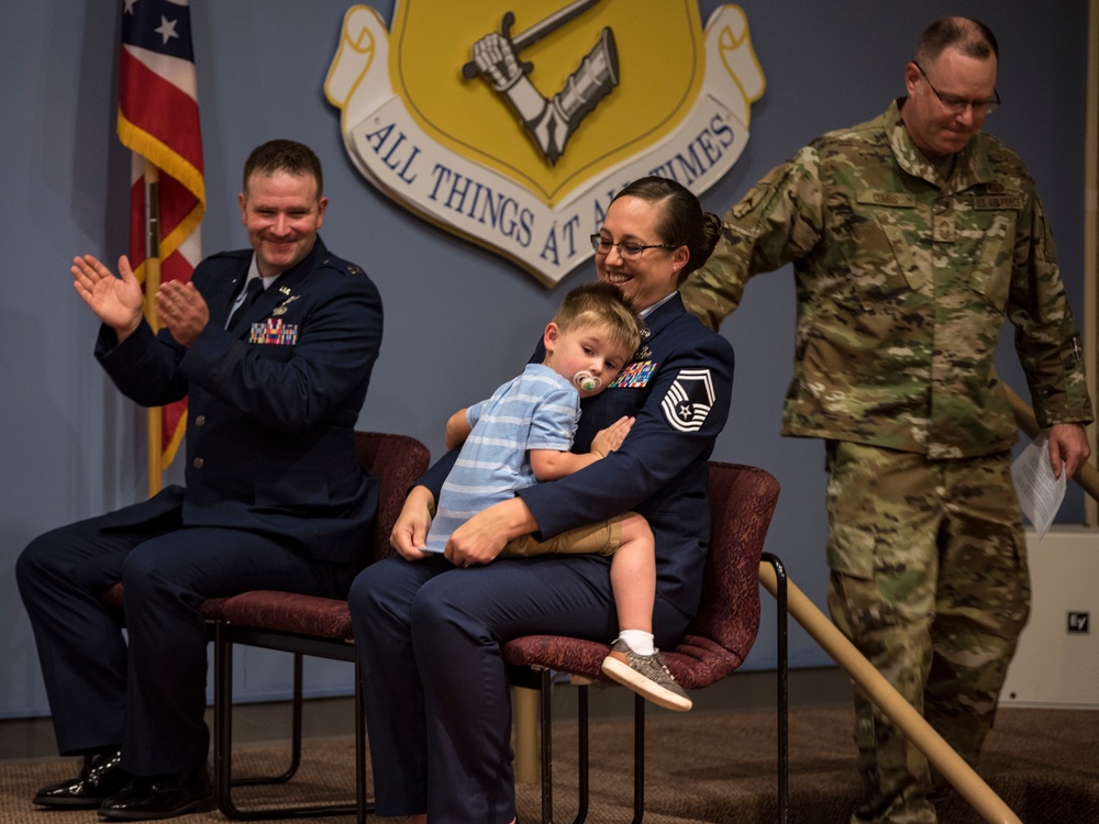 CMSgt Jennifer Braskett Promotion