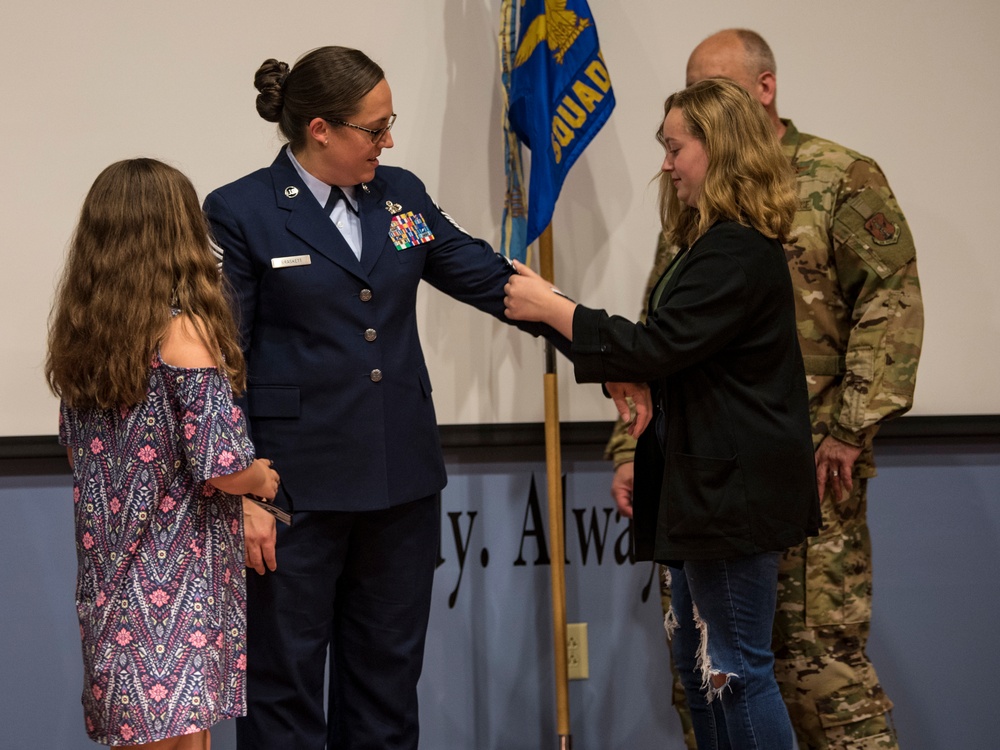 CMSgt Jennifer Braskett Promotion