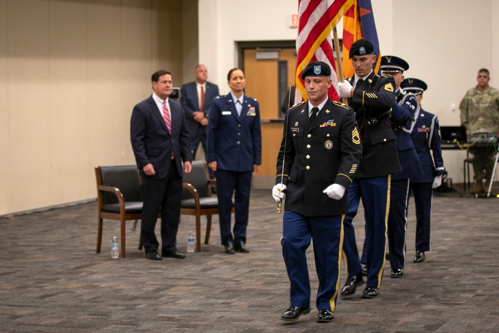 Arizona Adjutant General Maj. Gen. Kerry L. Muehlenbeck promoted by Governor Doug Ducey