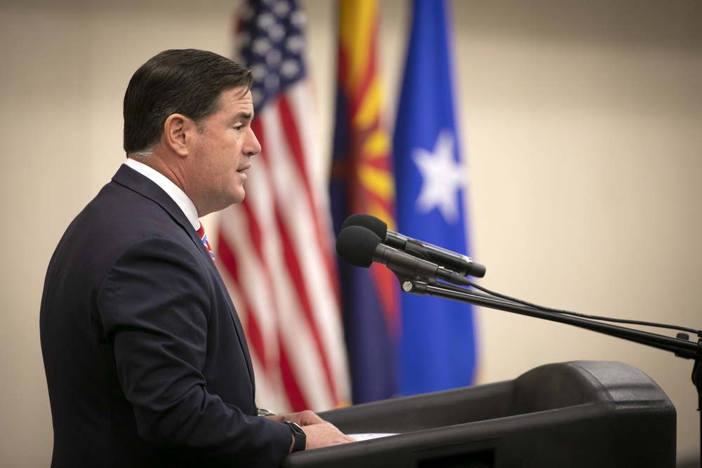 Arizona Adjutant General Maj. Gen. Kerry L. Muehlenbeck promoted by Governor Doug Ducey