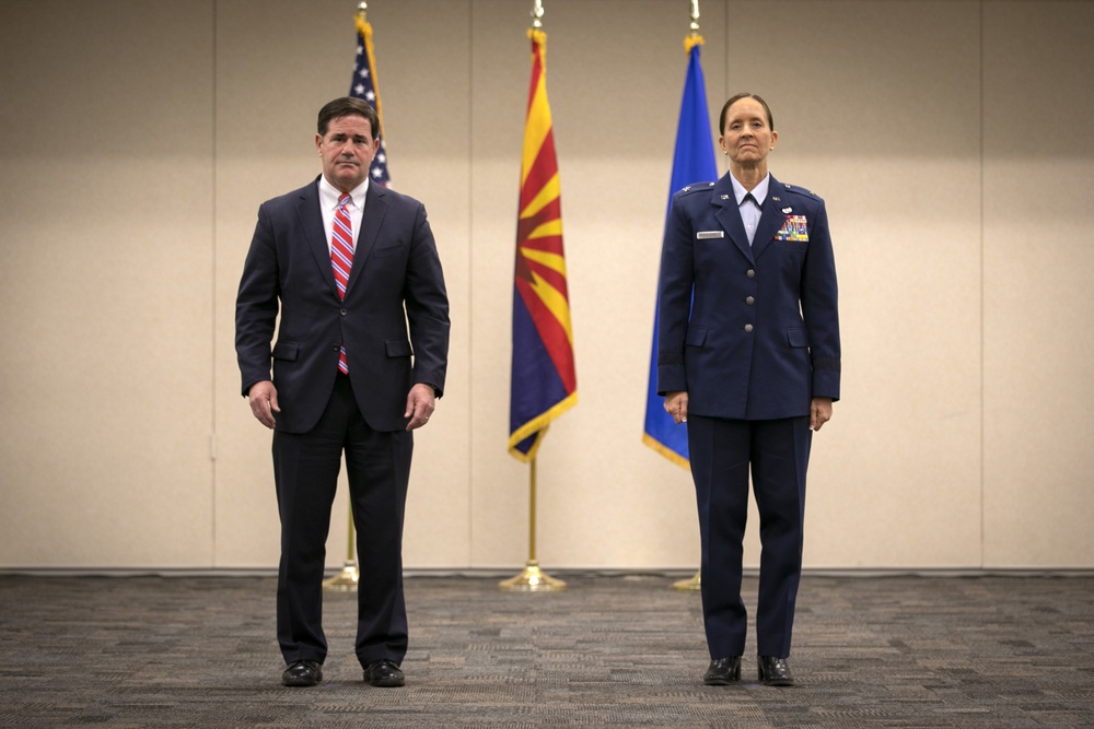 Arizona Adjutant General Maj. Gen. Kerry L. Muehlenbeck promoted by Governor Doug Ducey