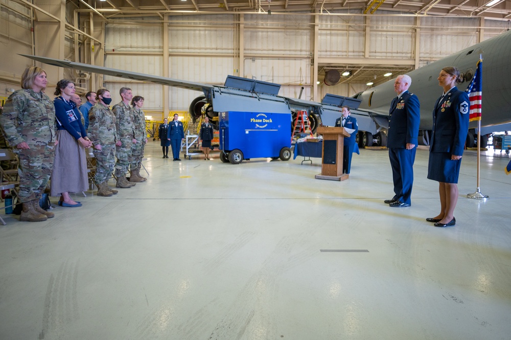 SMSgt Wendy Duran Retires From The 168th Wing