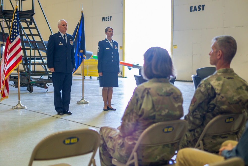 SMSgt Wendy Duran Retires From The 168th Wing