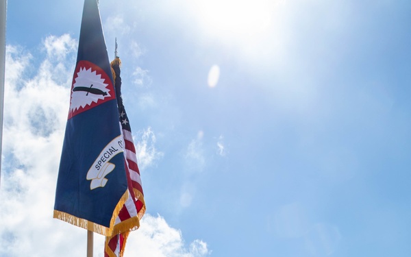 Special Operation Command Europe pays respects to linage at the Normandy French Resistance Memorial