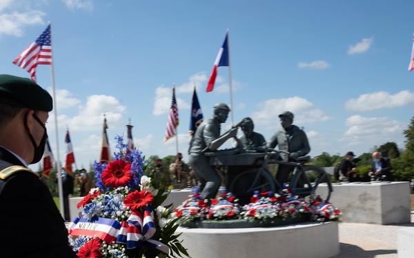 Special Operation Command Europe pays respects to linage at the Normandy French Resistance Memorial