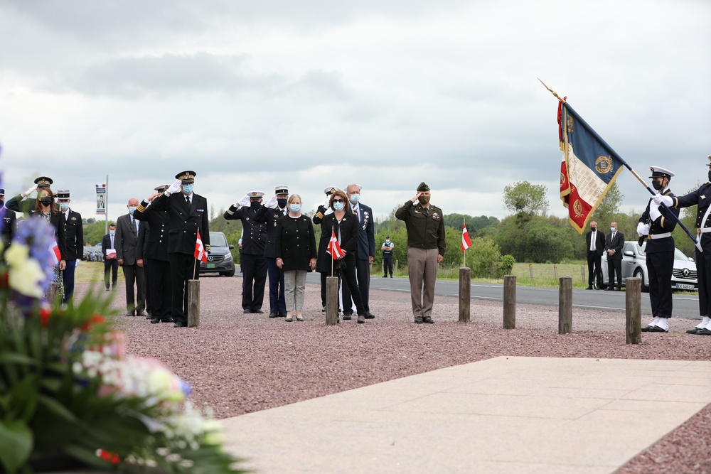 Danish Seamen Monument D-Day Ceremony