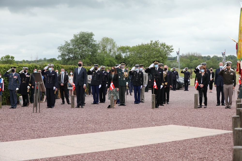 the Danish Seamen Monument Ceremony