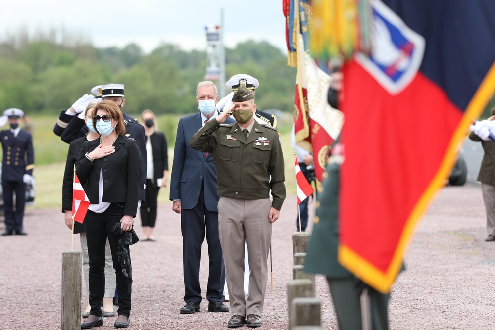 Danish Seamen Monument D-Day Ceremony