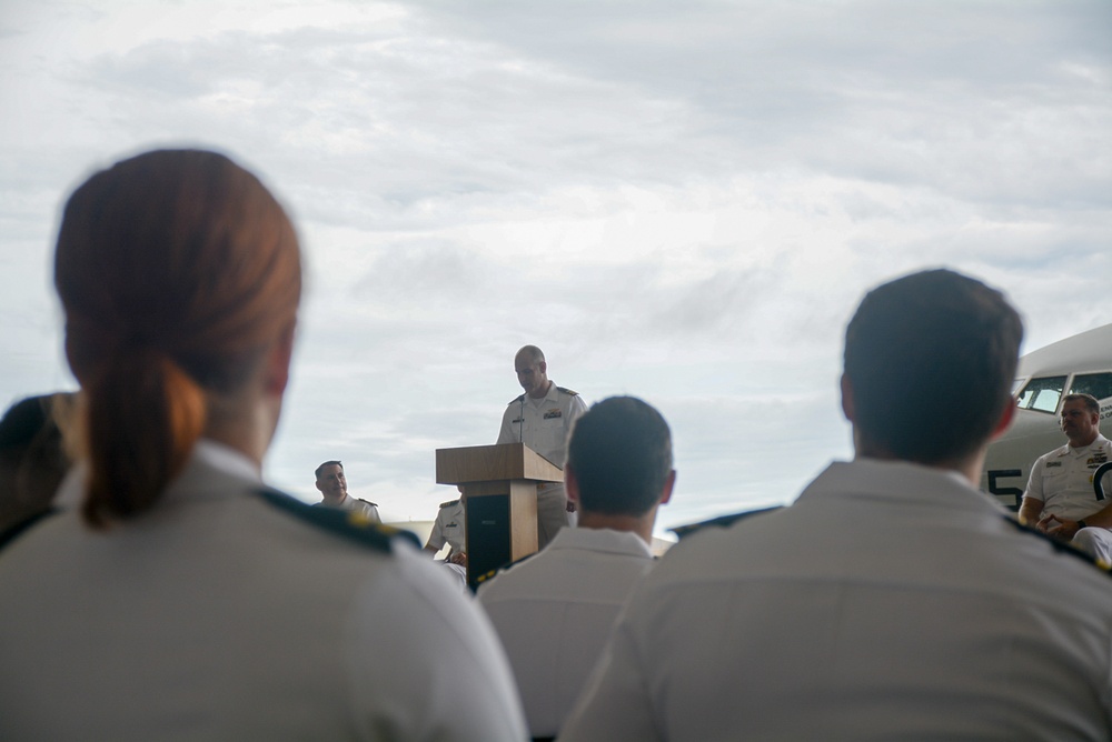 Patrol Squadron FOUR FIVE Holds 79th Change of Command