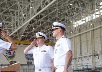 Patrol Squadron FOUR FIVE Holds 79th Change of Command