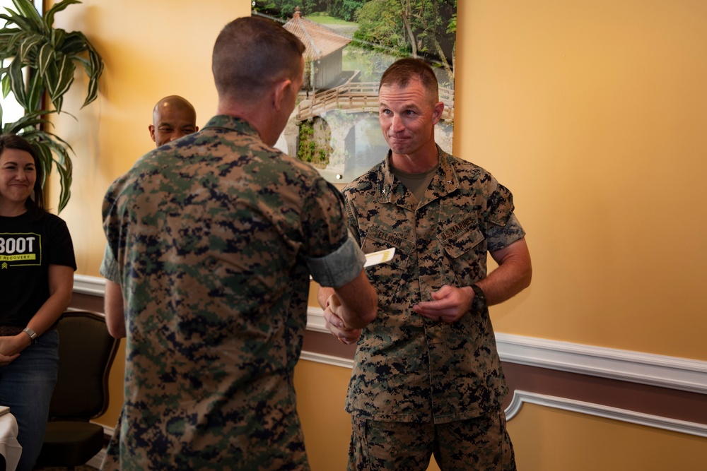 Reboot Recovery Graduation - 3rd Marine Expeditionary Brigade