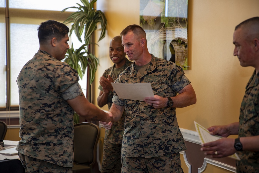 Reboot Recovery Graduation - 3rd Marine Expeditionary Brigade