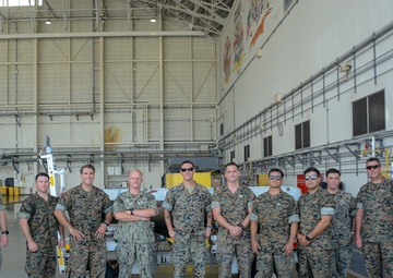 Patrol Squadron (VP) 45 hosted III Marine Expeditionary Force (MEF) Explosive Ordnance Disposal (EOD) team