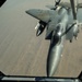 F-15E aerial refueling