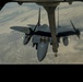 F15-E aerial refueling