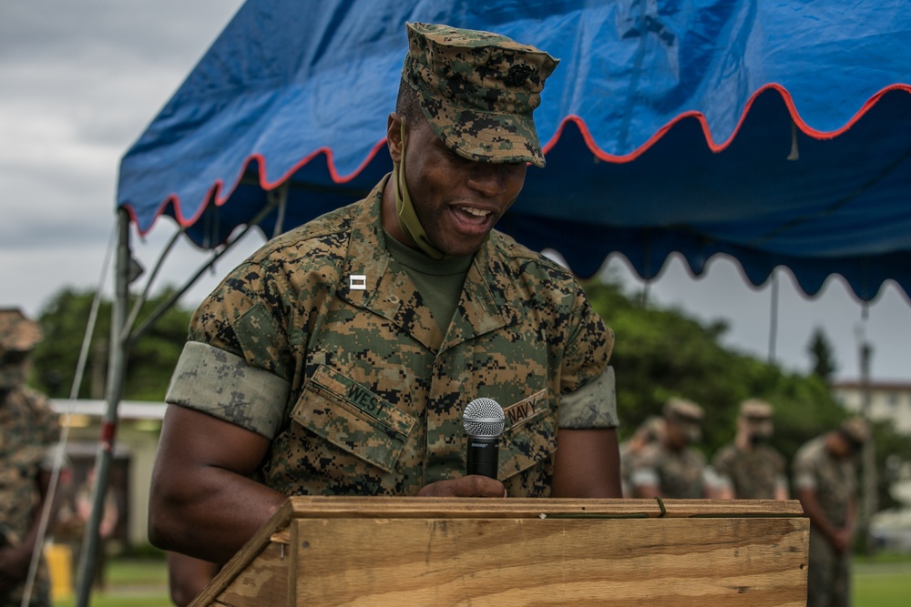 3d Supply Battalion conducts Change of Command ceremony