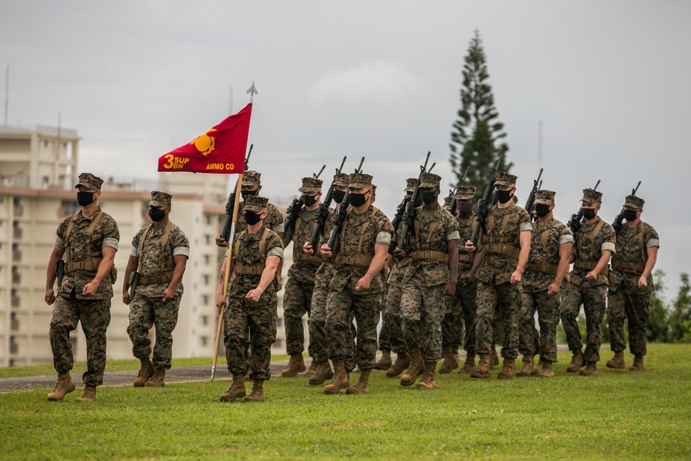 3d Supply Battalion conducts Change of Command ceremony