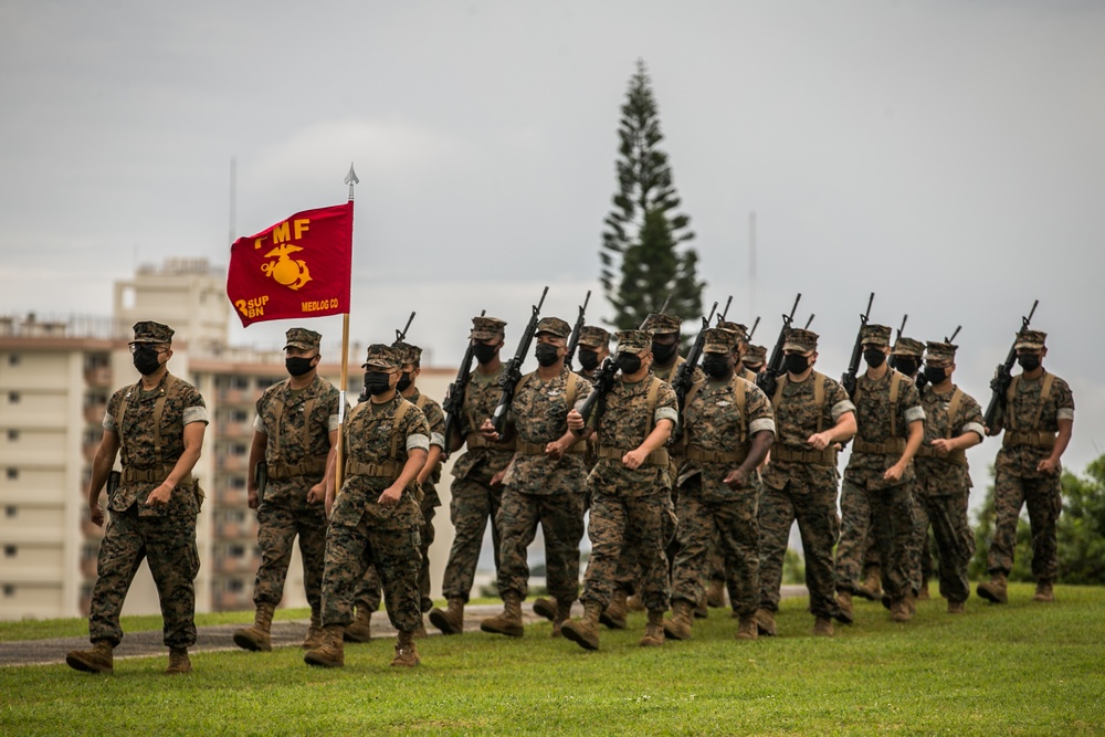 3d Supply Battalion conducts Change of Command ceremony