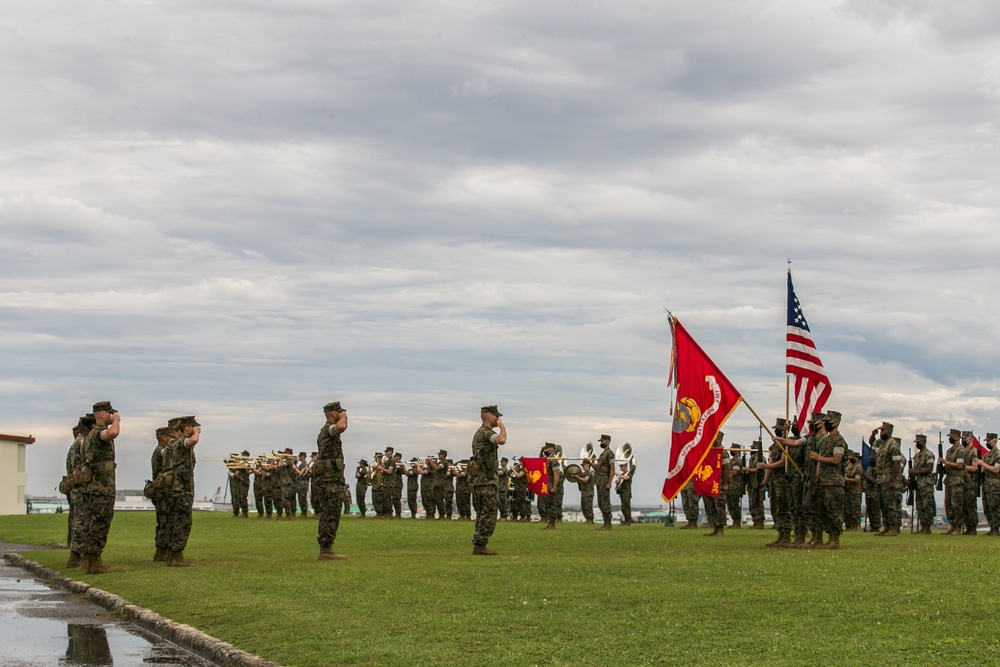 3d Supply Battalion conducts Change of Command ceremony