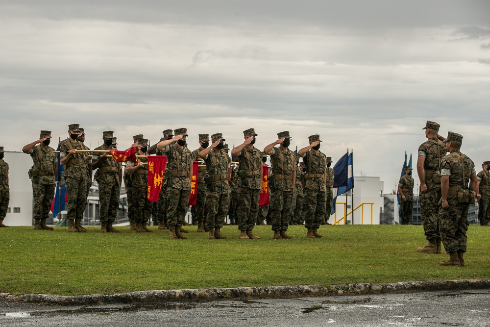 3d Supply Battalion conducts Change of Command ceremony