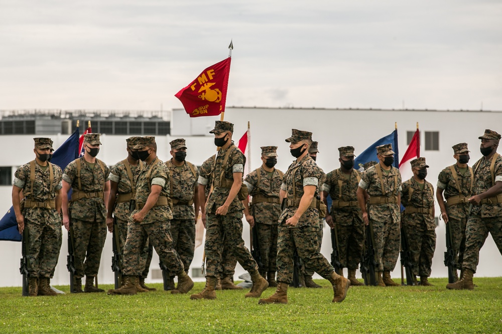 3d Supply Battalion conducts Change of Command ceremony