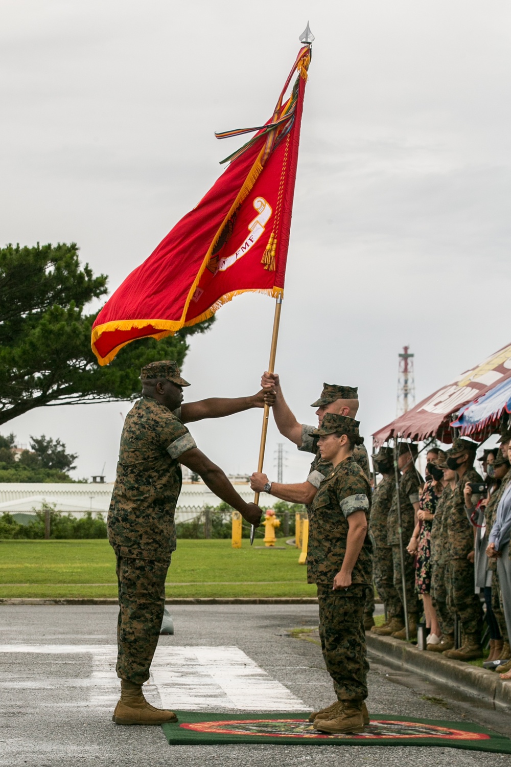 3d Supply Battalion conducts Change of Command ceremony