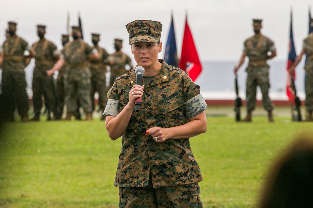 3d Supply Battalion conducts Change of Command ceremony