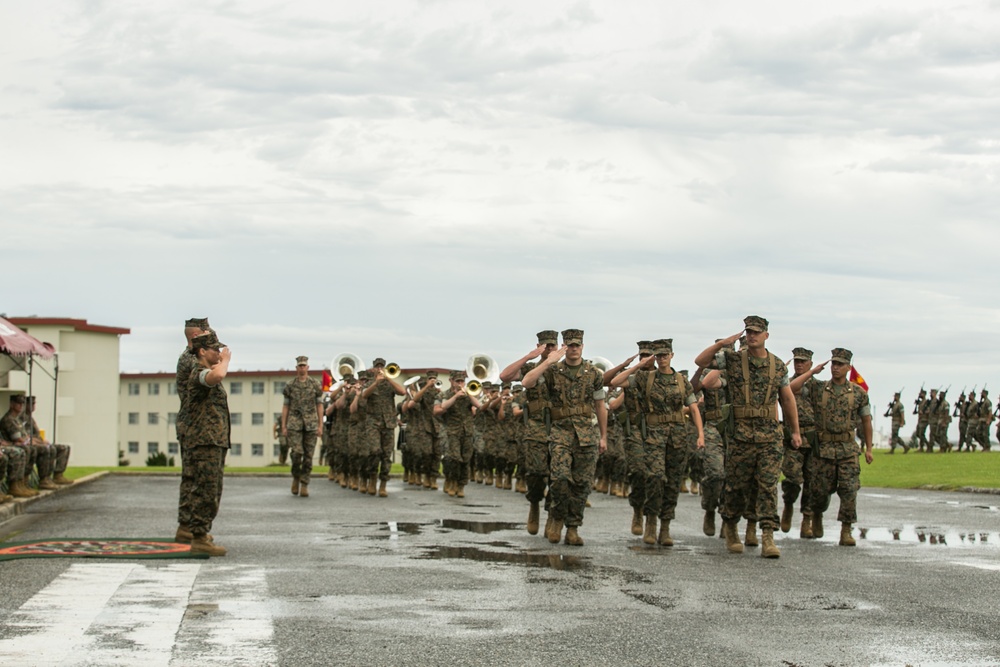 3d Supply Battalion conducts Change of Command ceremony