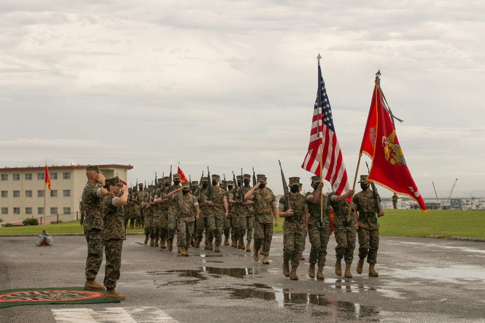 3d Supply Battalion conducts Change of Command ceremony